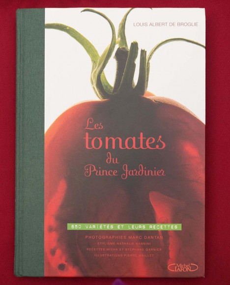 PHOTO: Book cover of Les tomatoes du prince Jardinier