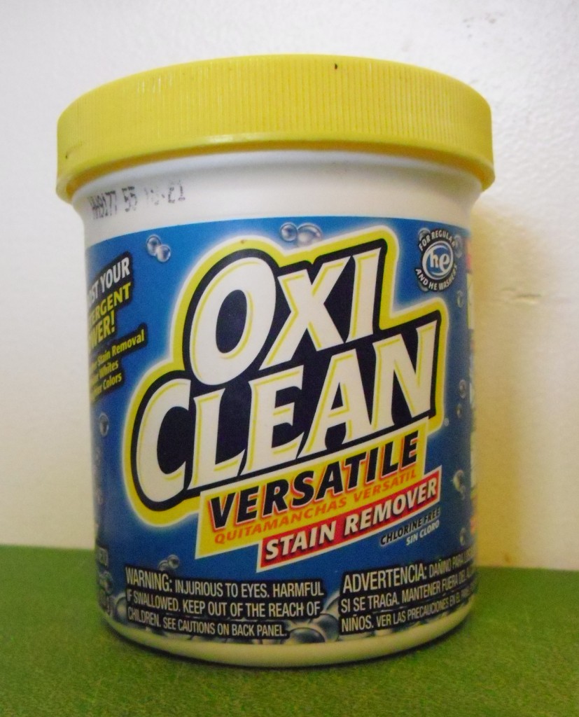 PHOTO: OxiClean stain remover.
