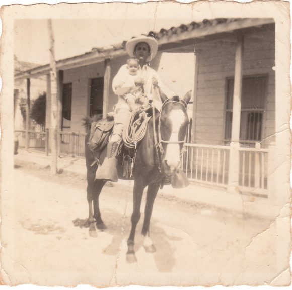 PHOTO: My grandfather and uncle, circa 1940s in Bolondron, Cuba.