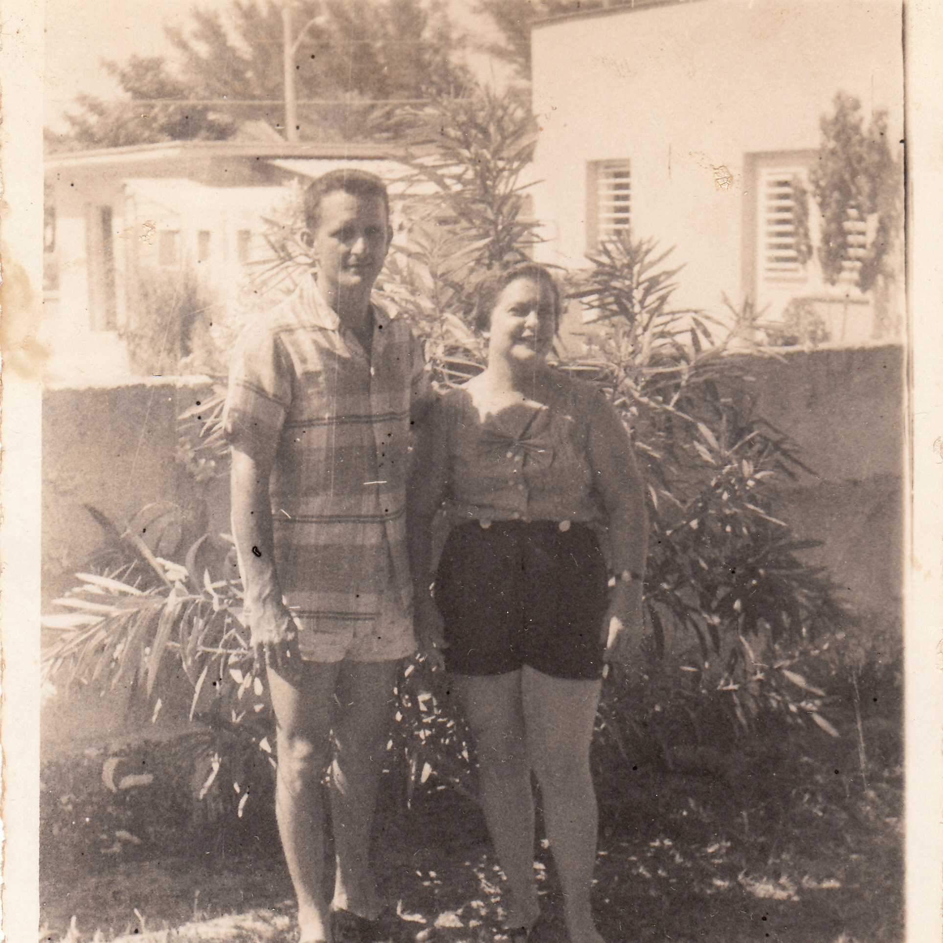 PHOTO: Cuba 1950s Carballo grandparents.