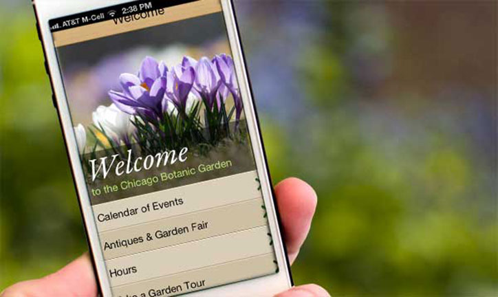 Download the Garden Guide app at www.chicagobotanic.org/app.