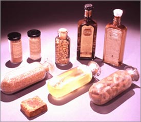 Products that were developed by George Washington Carver and made available commercially.