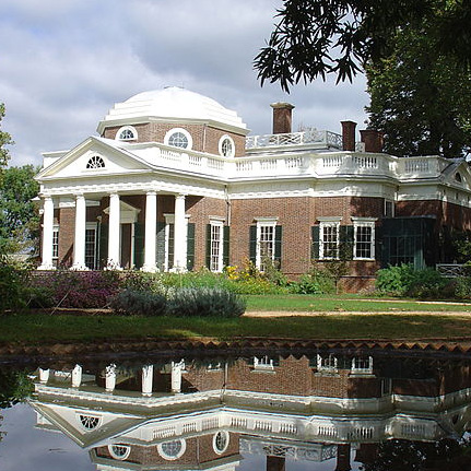 PHOTO: The fish pond at Monticello.