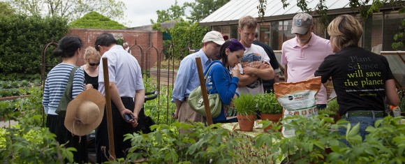 PHOTO: Learn sustainable gardening techniques and more from a variety of experts around the Garden on World Environment Day.